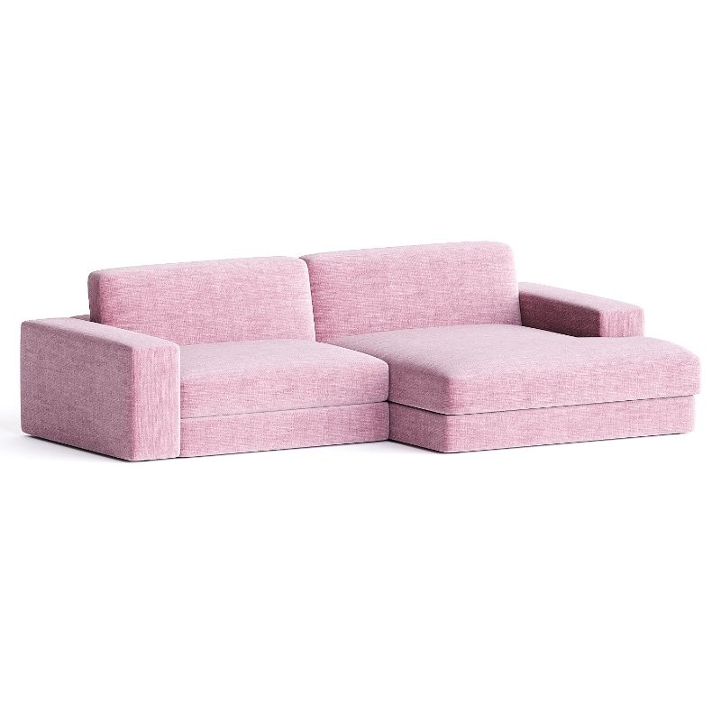 leonard pink sofa - Image 5