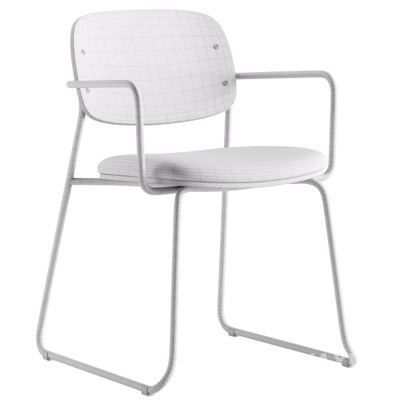 Meli Wood Chair - Image 6