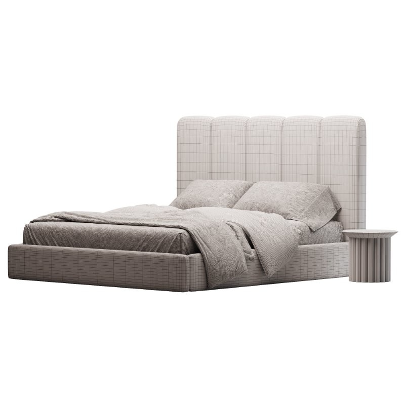 Palani Boucle Bed Cream - Image 2