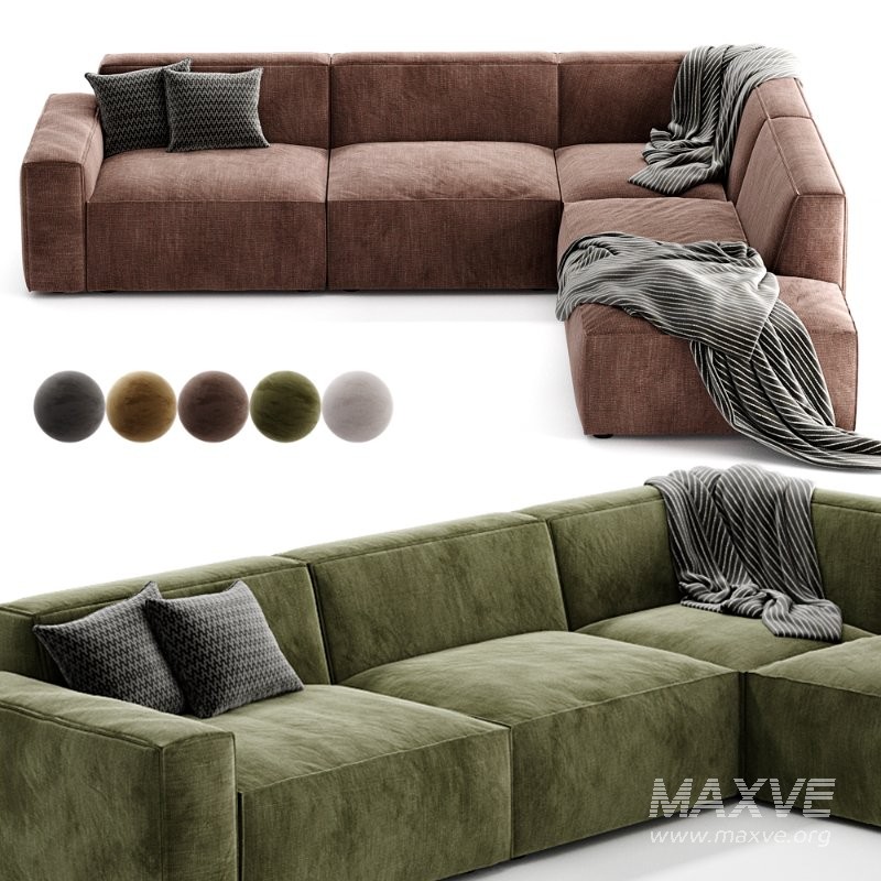 Jonathan Extended Side Chaise Corner Sofa - Image 5