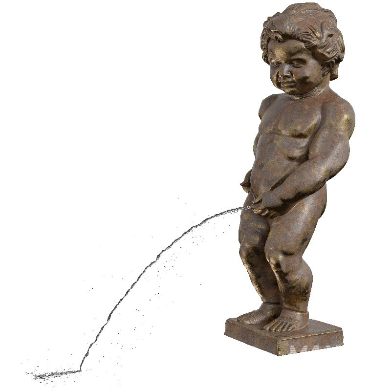Manneken Pis Statue of a Boy Peeing - Image 4