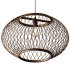 Natural Round Bamboo Hanging Pendant Lights - Thumbnail 3