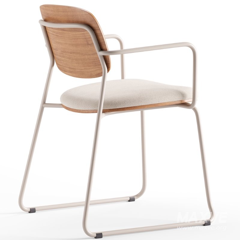 Meli Wood Chair - Image 3