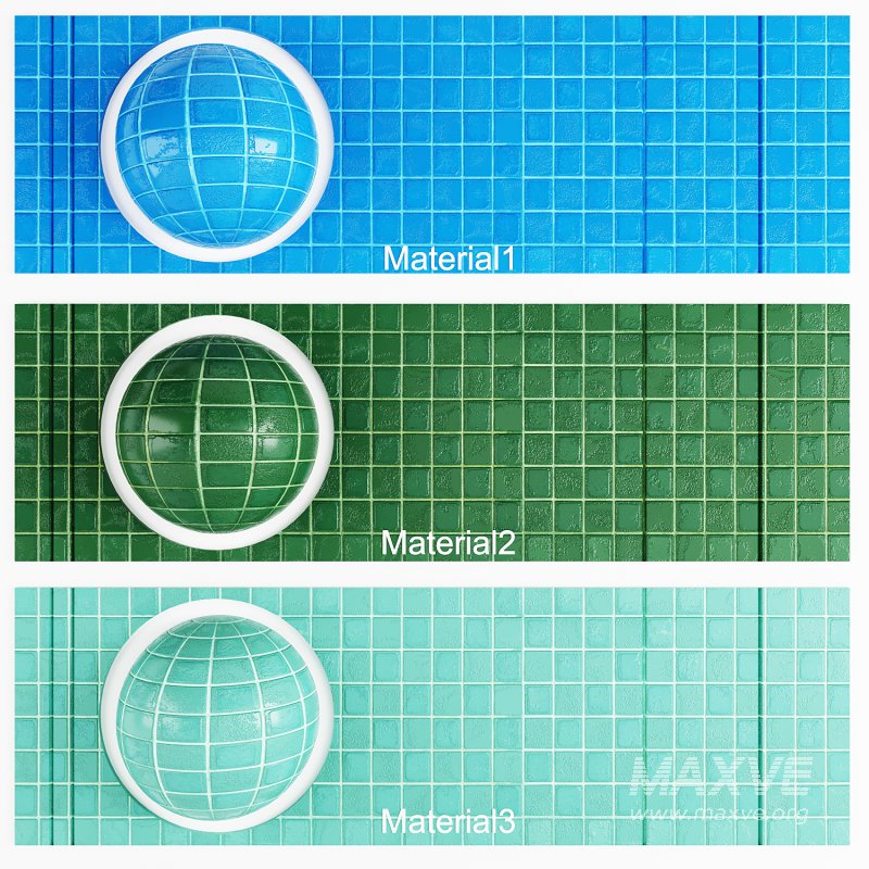 Ceramic Tile Pool - Image 1