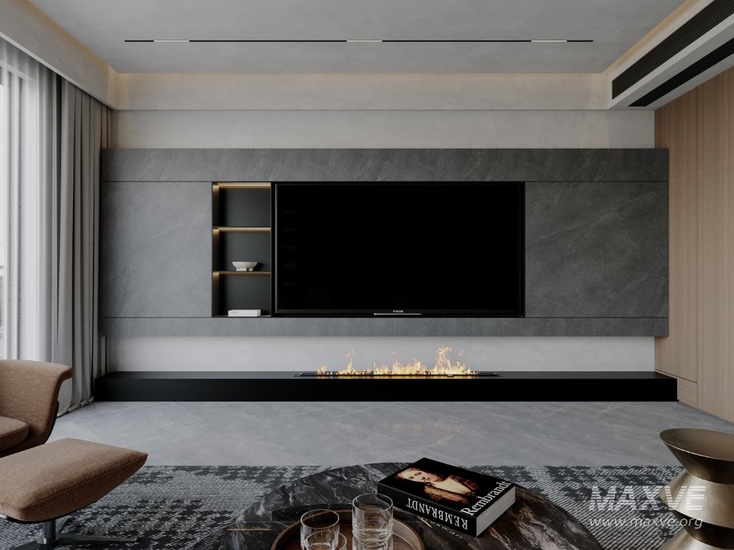 Modern living and dining room - Image 3