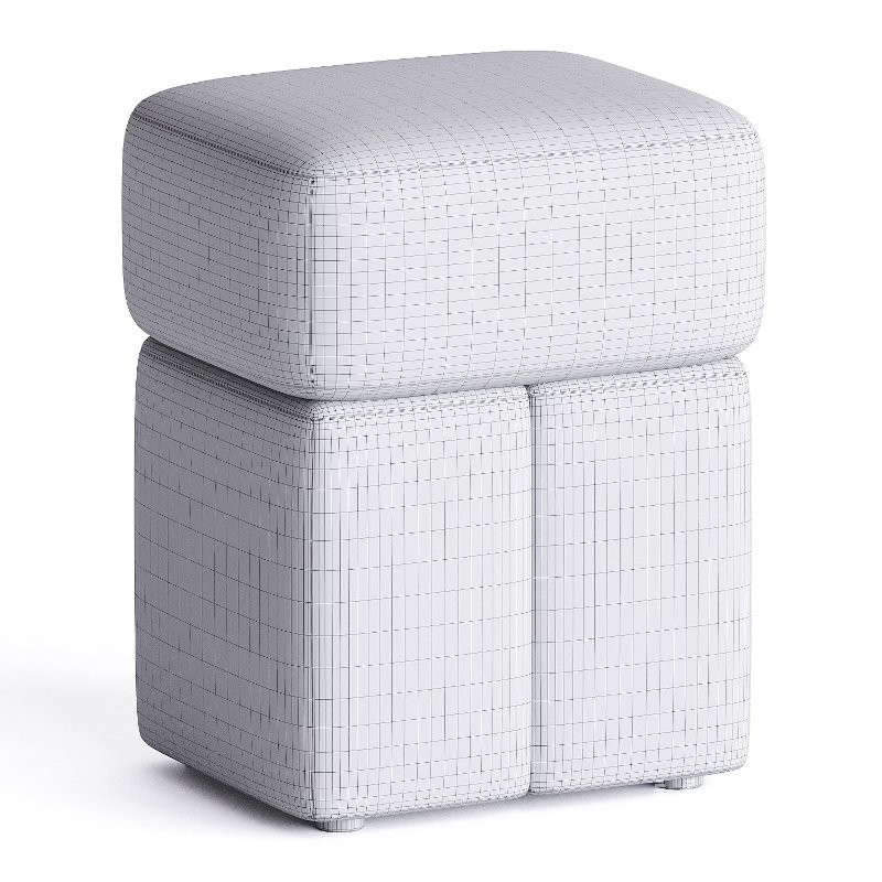 soft corners pouf - Image 1