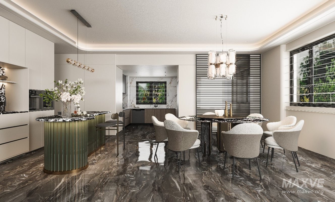 modern dining room - Image 1