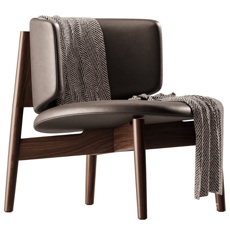 Ferm Living Herman Lounge Chair - Image 1