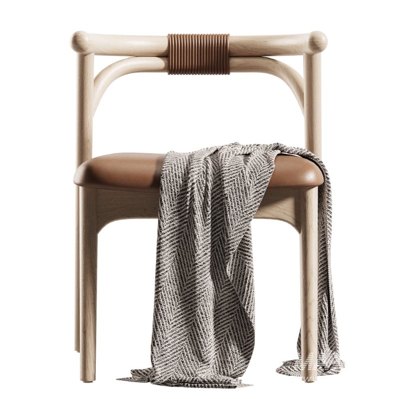 AMPM FERMYO Leather chair - Image 2