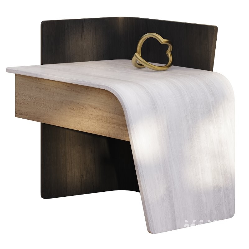 Wingy Bedside Table - Image 3