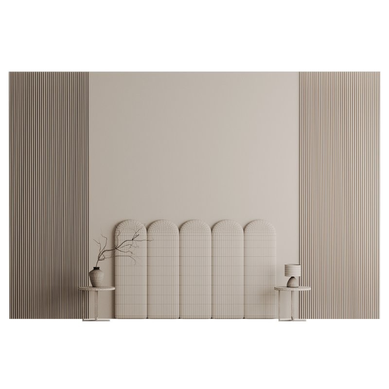 Headboard wood 3d wall panel - Image 3
