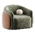 caris swivel lounge chair - Thumbnail 1