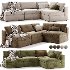 Movie Night 4 Piece Modular Sectional Open - Thumbnail 4