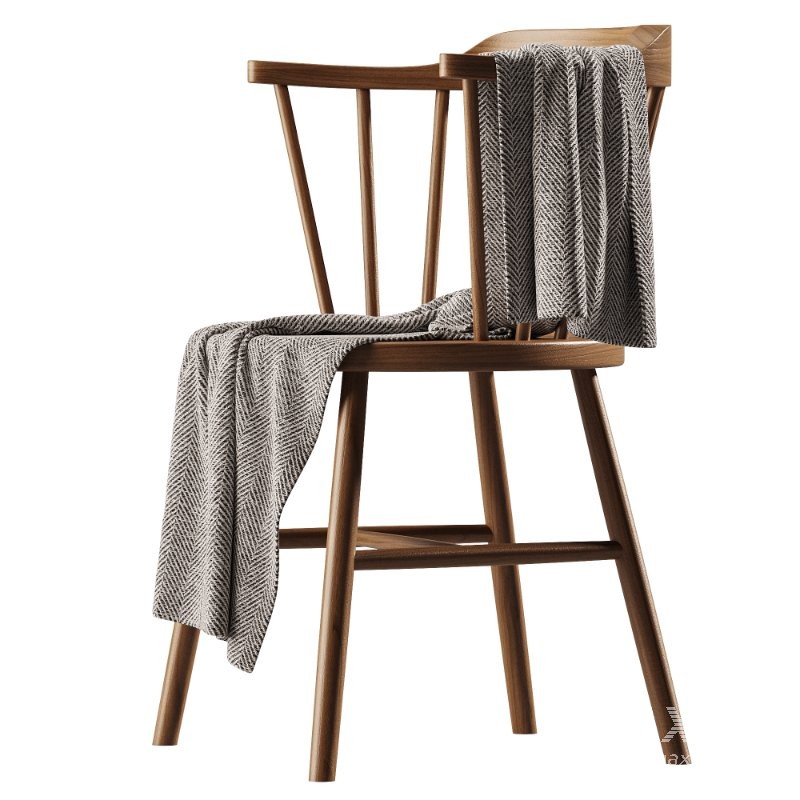 Handgefertigter Stuhl J18 aus Buchenholz - Image 2