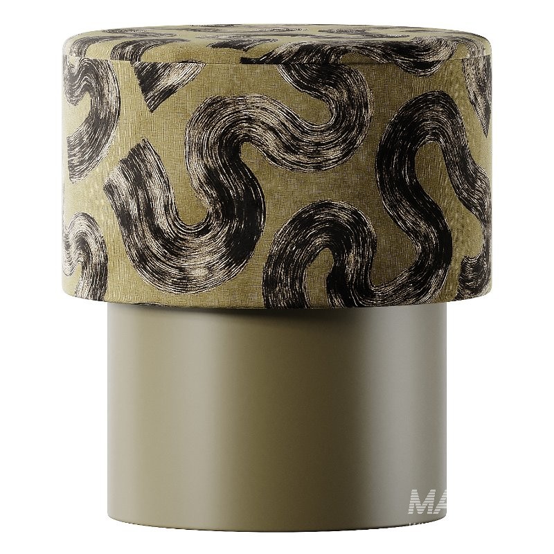 Ana Roque Interiors Linz pouf - Image 1