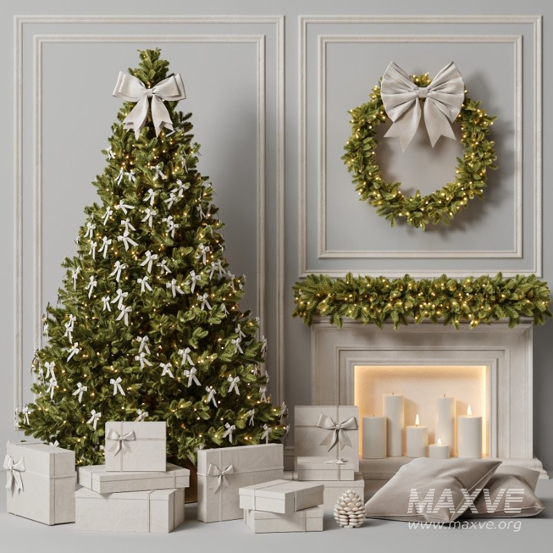 Quiet Luxe Christmas Bow Set06 - Image 2