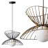 Modern Dining Room Chandelier Designer Metal Pendant Light - Thumbnail 1