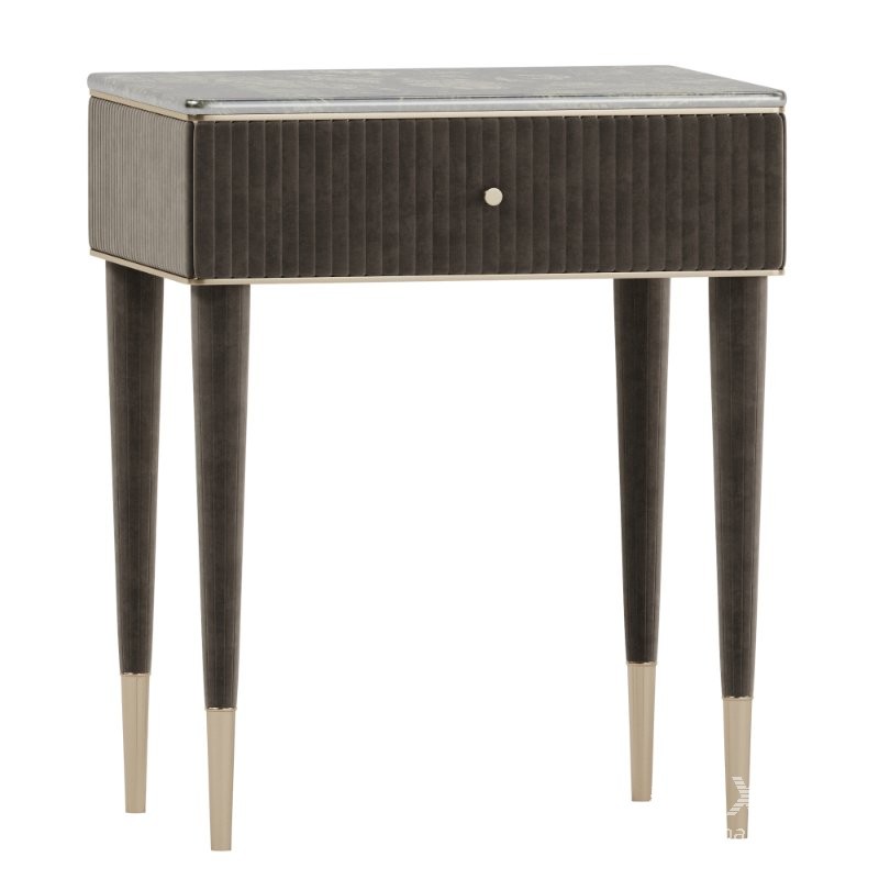 Volpi AUGUSTA Bedside Table with Drawers - Image 3