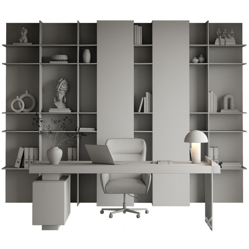 Boss Desk – Office Furniture 03 - Image 1