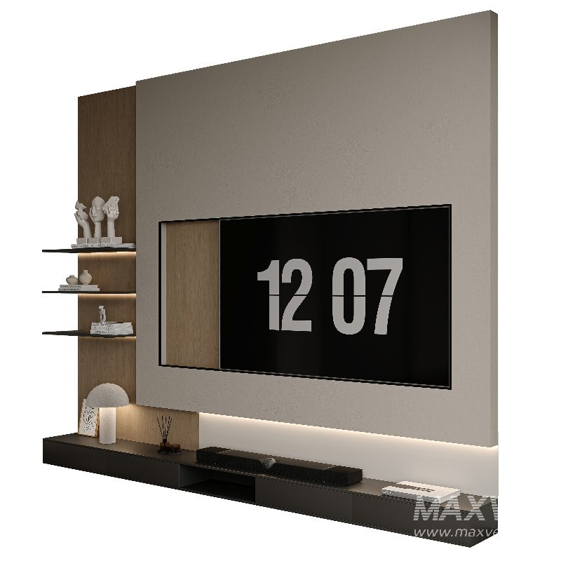 TV Wall-Set 07 - Image 1