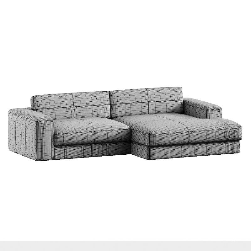 leonard leather sofa - Image 1