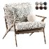 cavett wood frame chair - Thumbnail 1