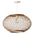 Natural Round Bamboo Hanging Pendant Lights - Thumbnail 6