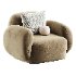 hazel beige lounge chair - Thumbnail 5