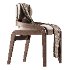 Scandinavian solid wood dining chair - Thumbnail 1