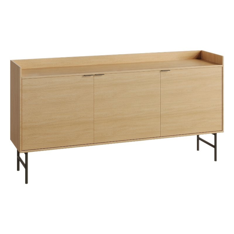 Volga oak 3door sideboard - Image 1