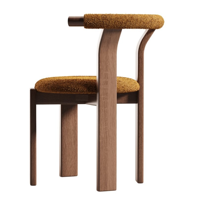 Pair of Zita Dining Chair Boucle - Image 2