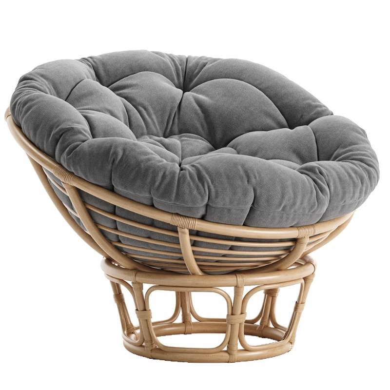 Rattan Papasan Chair - Image 3