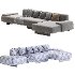 Loveland sofa set 2 By Moroso - Thumbnail 3
