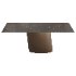Dorado rectangular ceramic table - Thumbnail 1