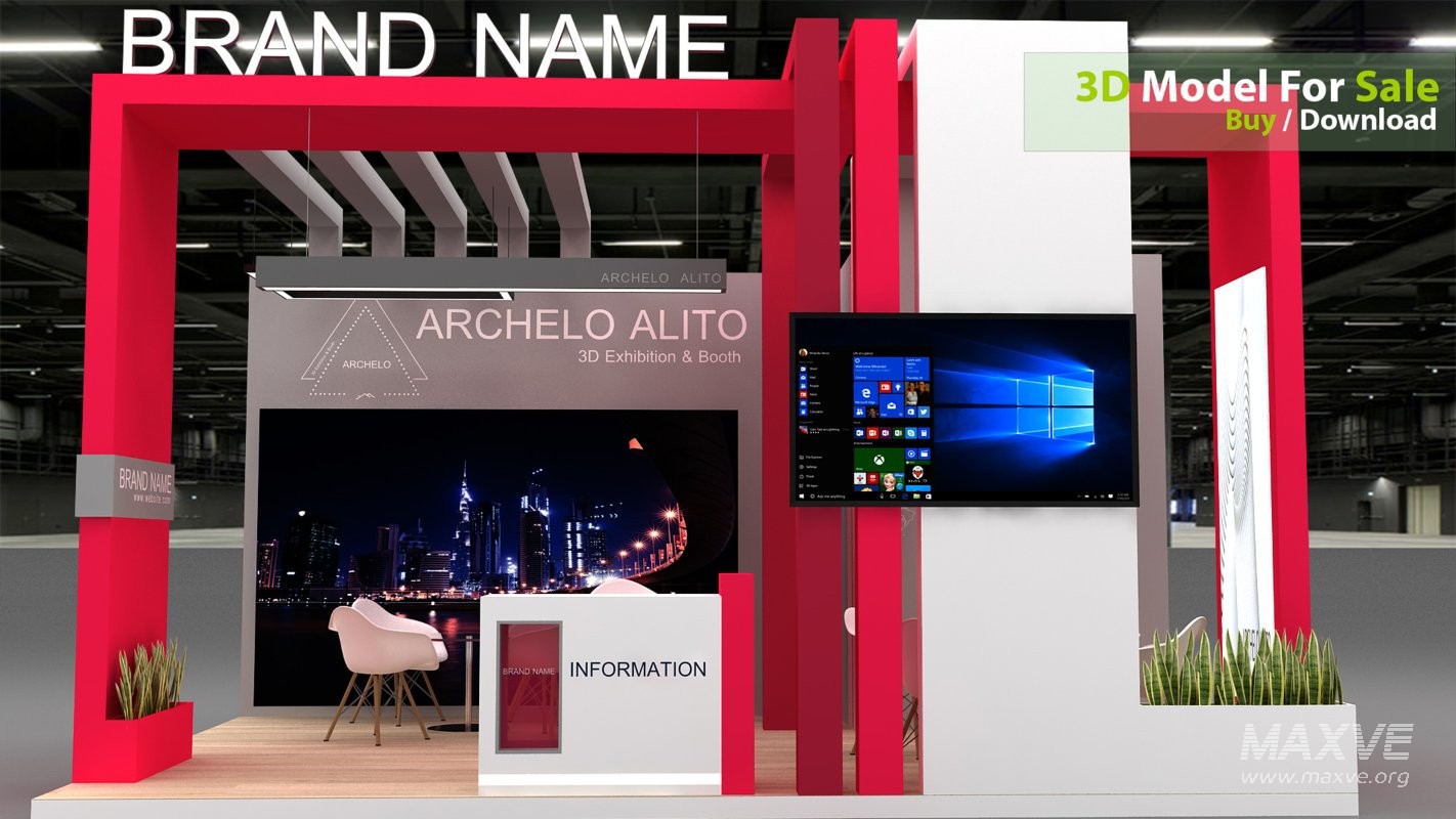 booth 3d design - Image 6