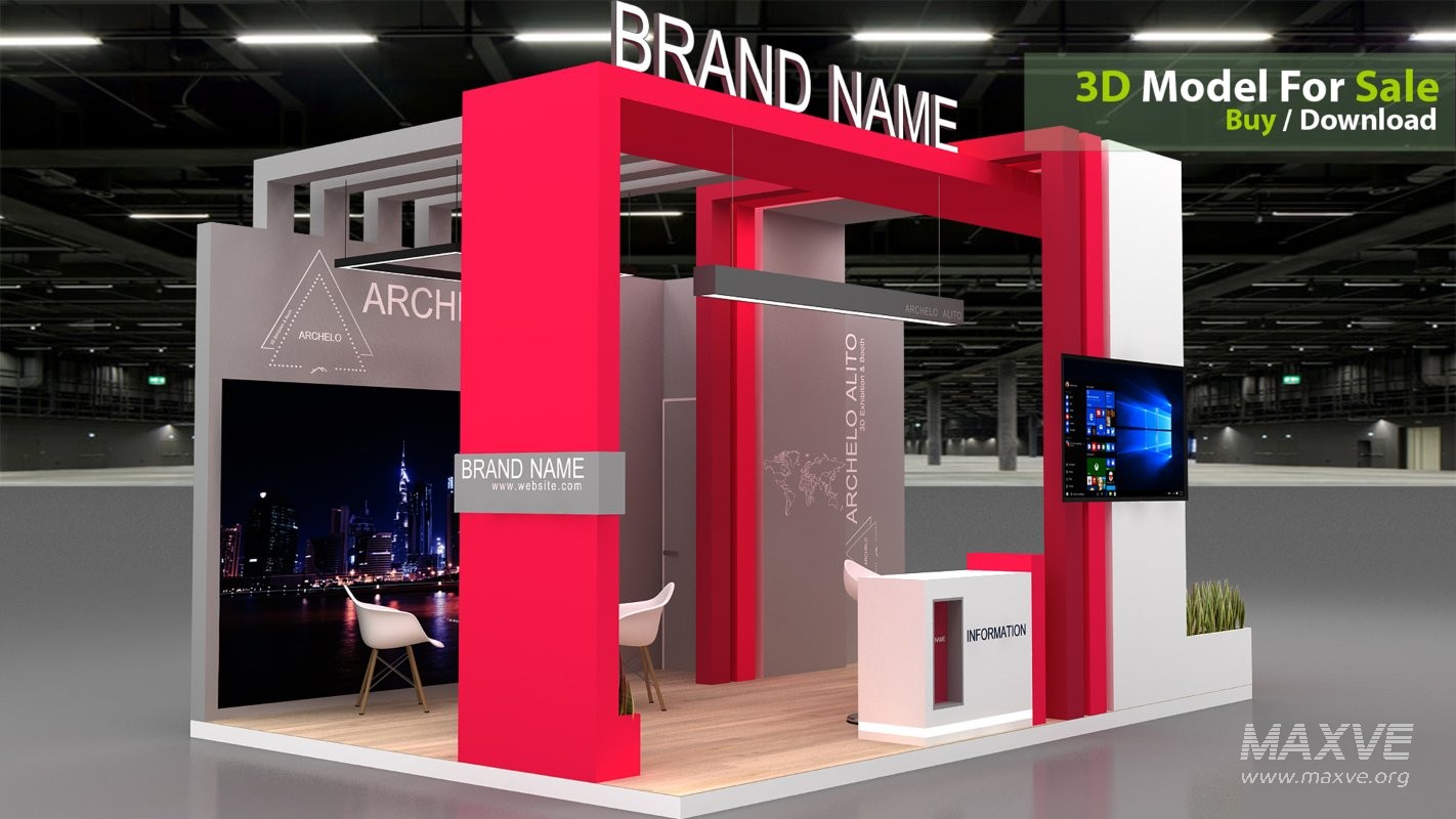booth 3d design - Image 3