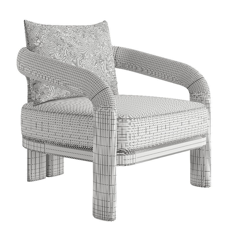 Chloe Teak Lounge Chair - Image 6