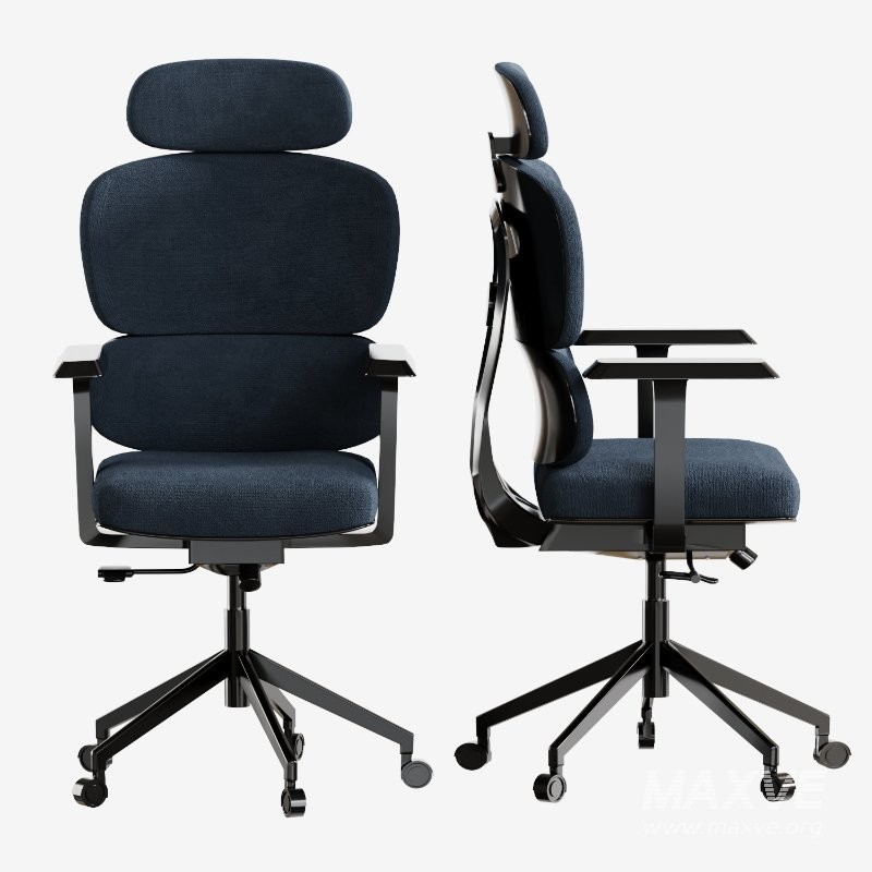 Luxury modern office chairs 4D - Image 2