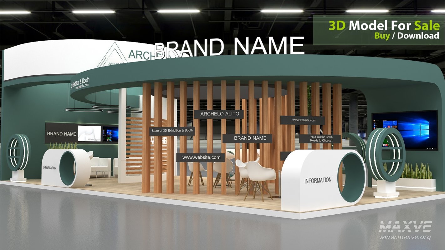 3d exhibition booth - Image 2
