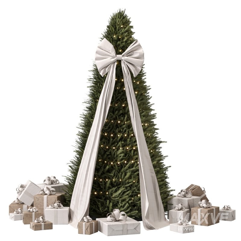 Minimal Luxe Christmas Tree Set05 - Image 1