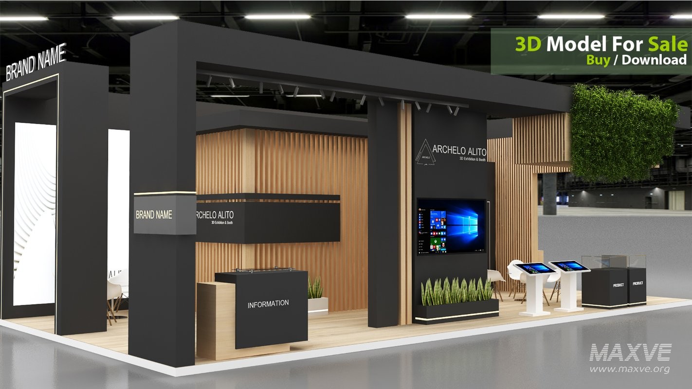 3d exhibition stall - Image 2
