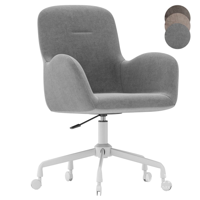 Office chair Frey Textile Beige - Image 1