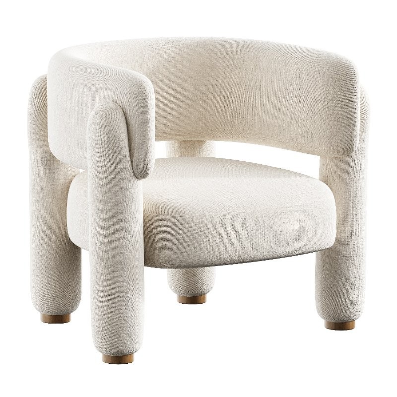 plush armchair - Image 3