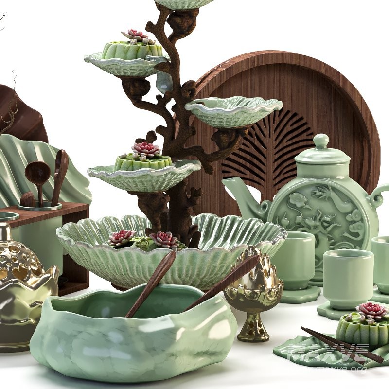 Kitchen Accessory 08_Chinese Style - Image 3