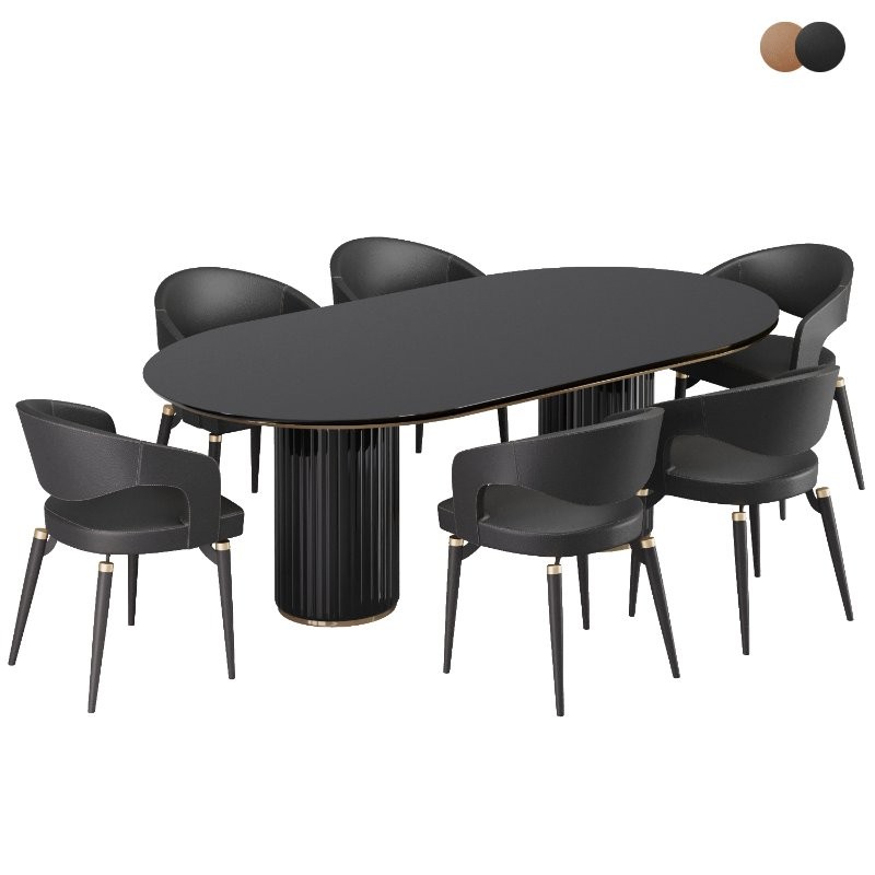 Dinning chair and table320 - Image 5