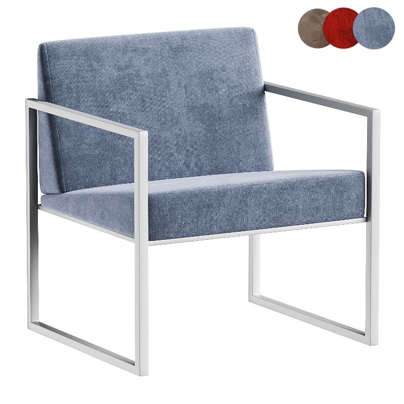 metal armchair - Image 4