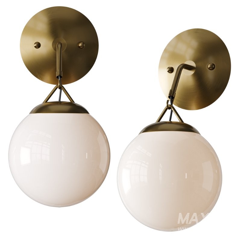 Hooked Globe Sconce - Image 3
