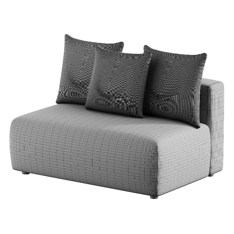 voltaire black mini sofa - Image 4