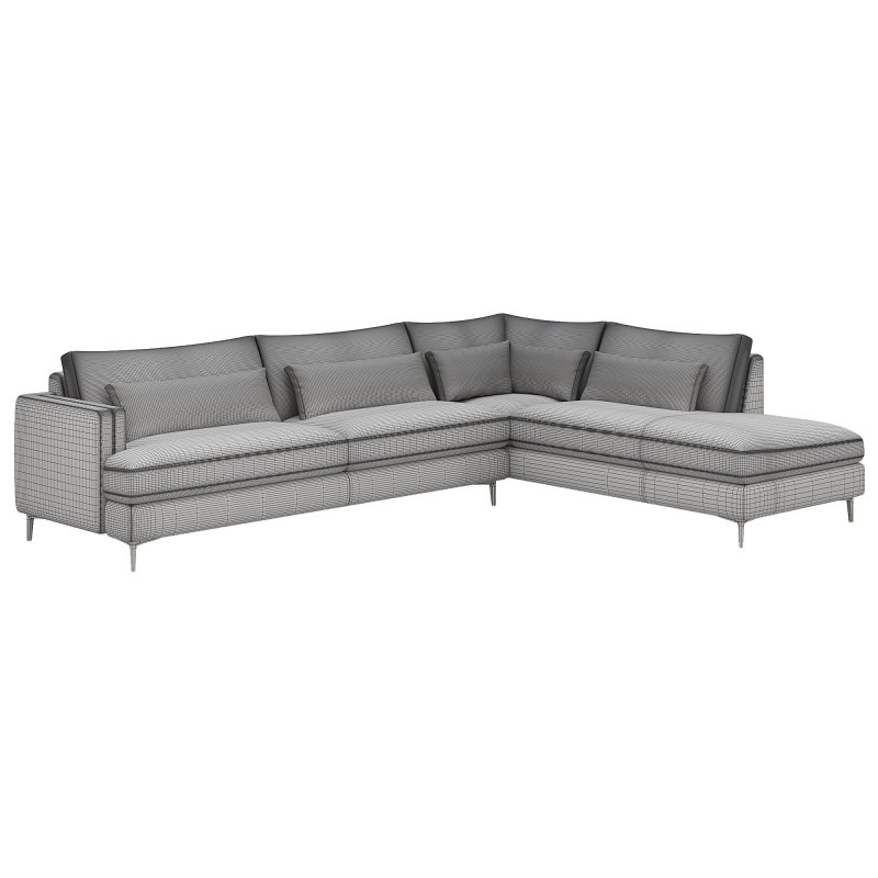 Sumner Two-Piece Bumper Sectional By Arhaus - Image 2