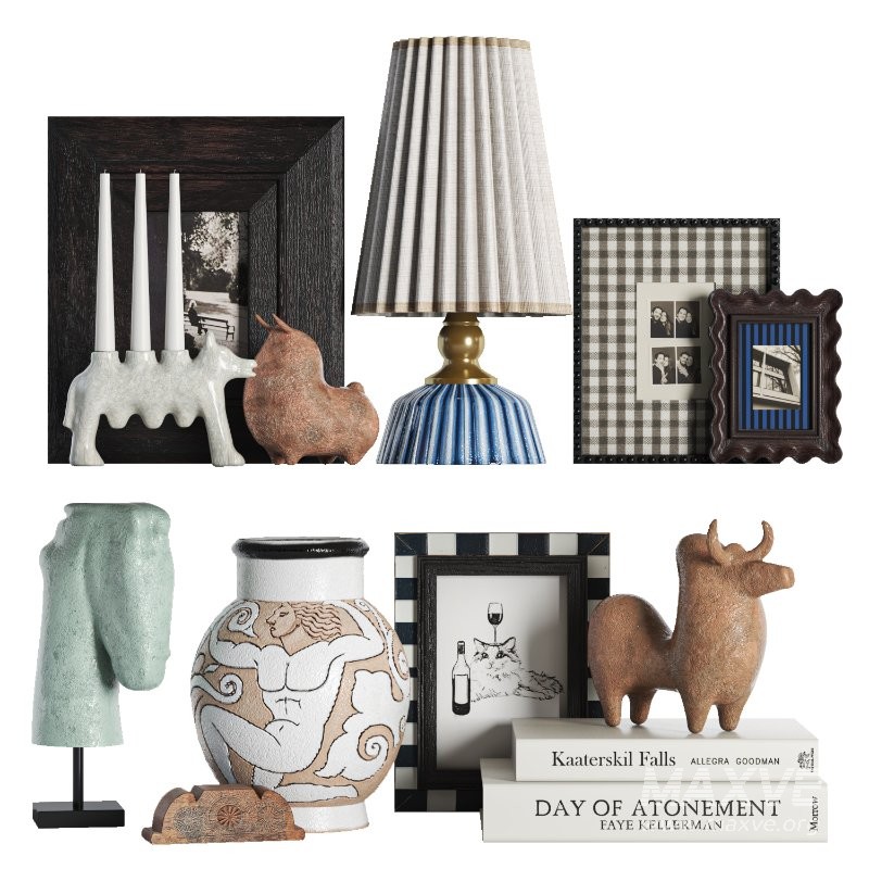 Vintage Decorative set_06 - Image 1